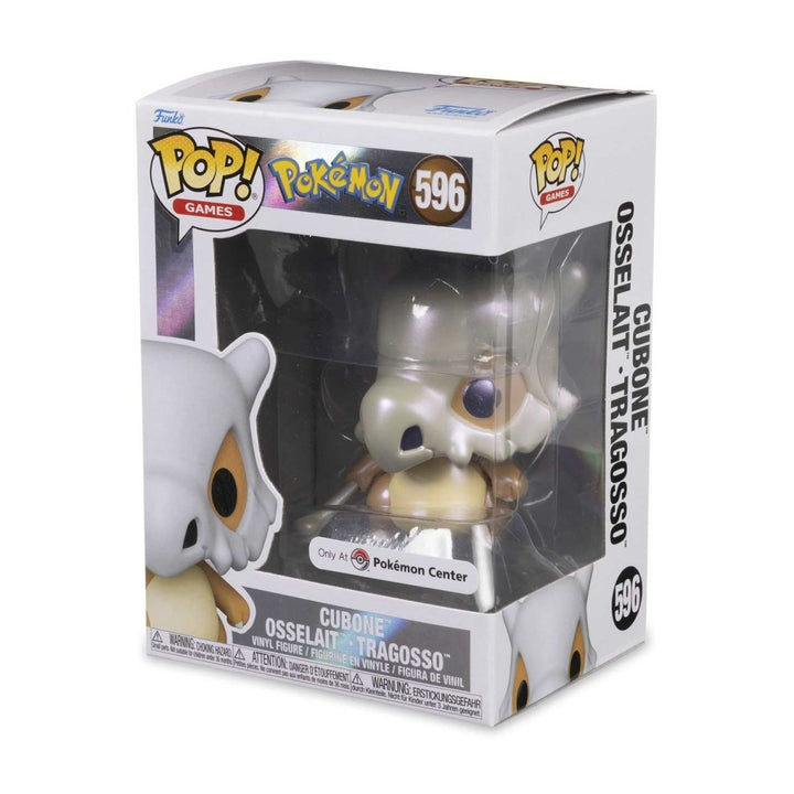 Funko Pop! Games: Pokemon - Cubone Pearlescent 596 Pokemon Center Exclusive - Fundom
