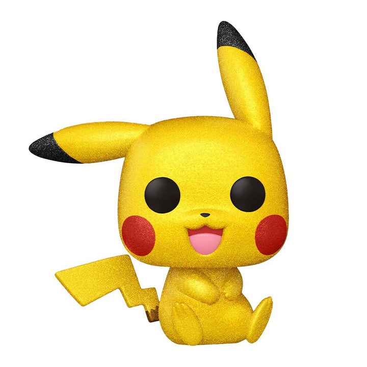 Funko Pop! Games: Pokemon - Pikachu Seated 842 Diamond Collection 2021 Fall Convention Limited Edition Exclusive - Fundom