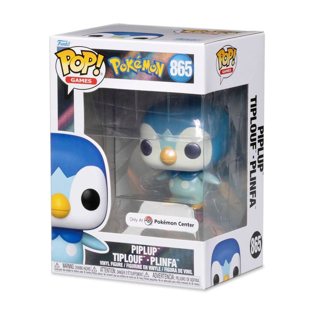 Funko Pop! Games: Pokemon - Piplup Pearlescent 865 Pokemon Center Exclusive - Fundom