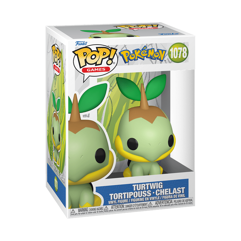 Funko Pop! Games: Pokemon - Turtwig 1078 - Fundom