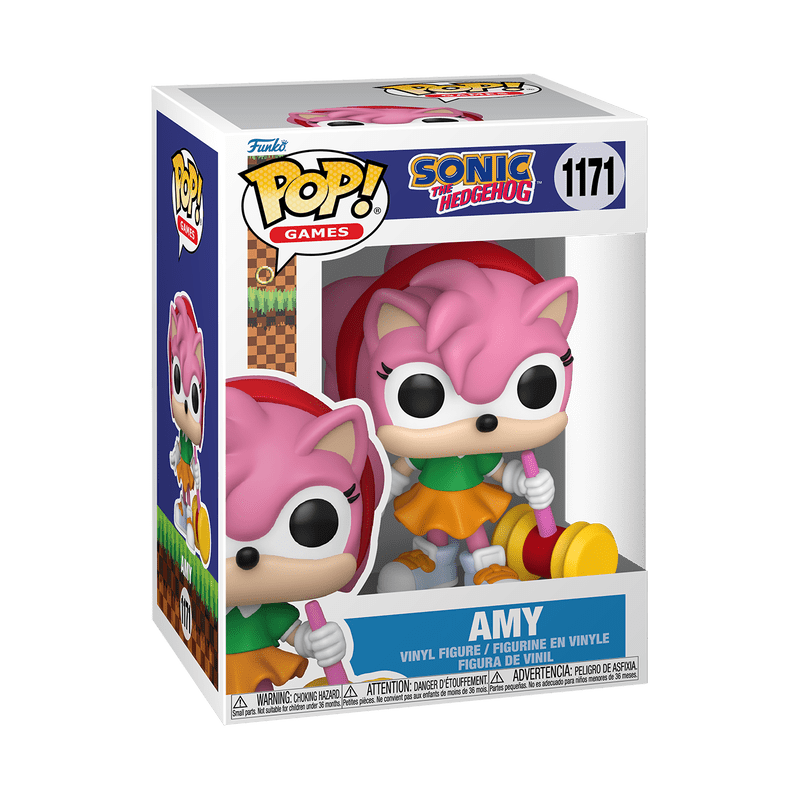 Funko Pop! Games: Sonic the Hedgehog - Amy Rose with Piko Hammer 1171 - Fundom