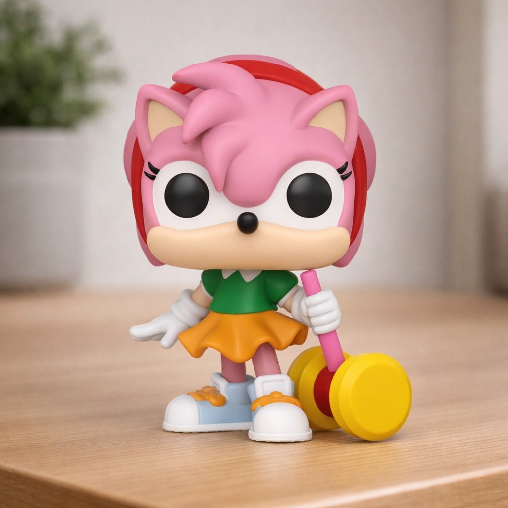 Funko Pop! Games: Sonic the Hedgehog - Amy Rose with Piko Hammer 1171 - Fundom