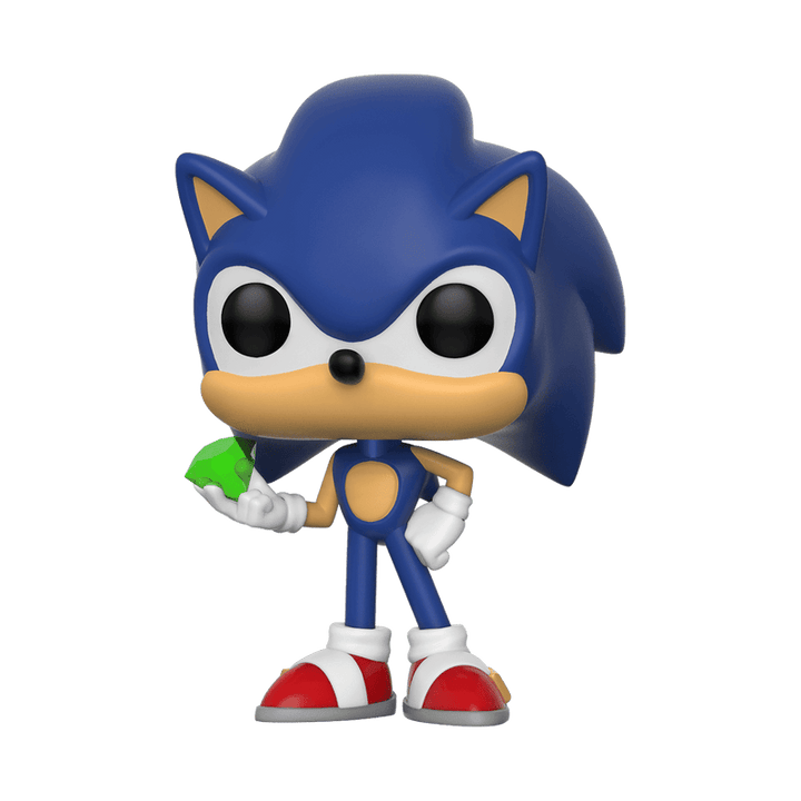 Funko Pop! Games: Sonic The Hedgehog - Sonic with Emerald 284 - Fundom