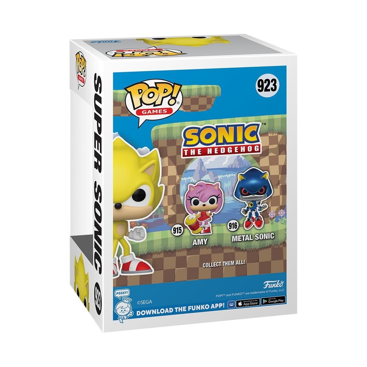 Funko Pop! Games: Sonic the Hedgehog - Super Sonic 923 AAA Anime Exclusive - Fundom