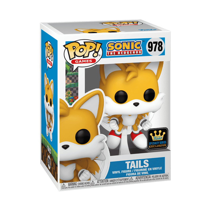 Funko Pop! Games: Sonic the Hedgehog - Tails Flying 978 Specialty Series - Fundom