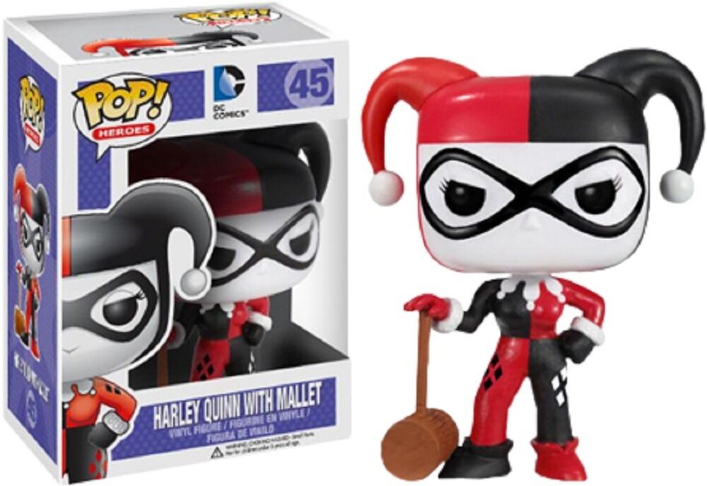 Funko Pop! Harley With Mallet DC Comics Vinyl Figure - Fundom