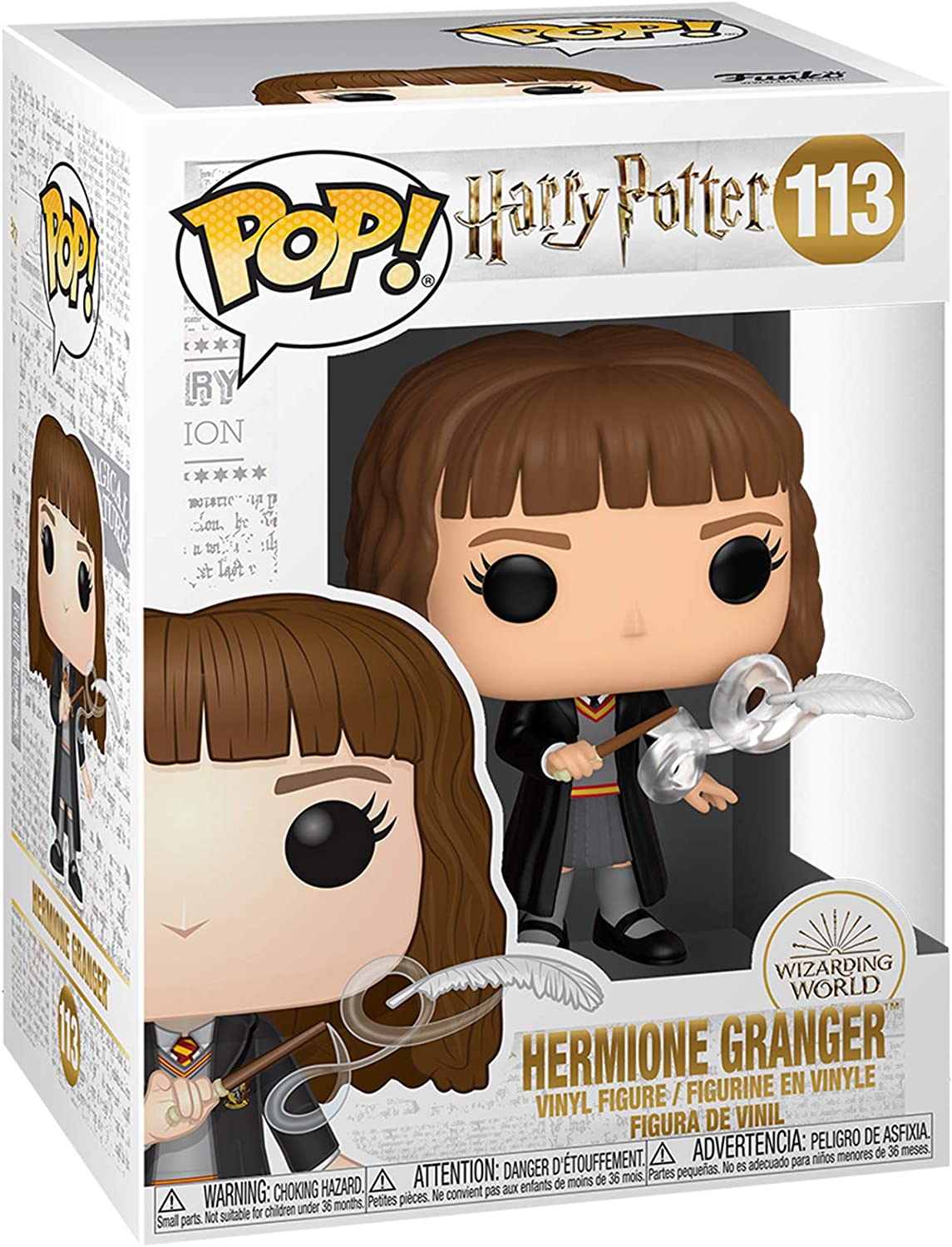 Funko Pop Harry Potter - Hermione with Feather Vinyl Figure - Fundom