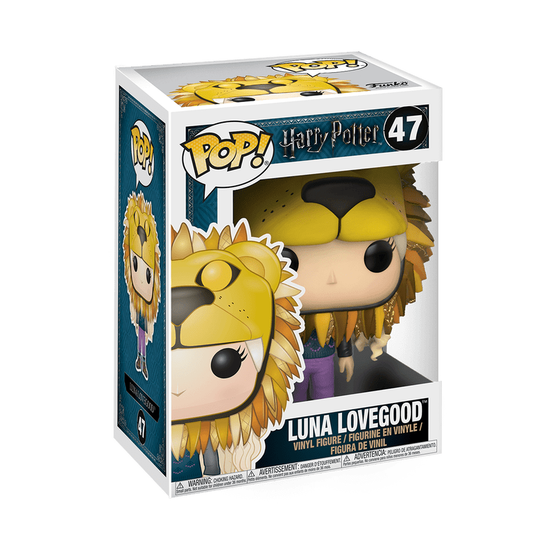 Funko Pop! Harry Potter - Luna Lovegood with Lion Head 47 Vinyl Figure - Fundom