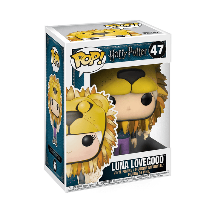 Funko Pop! Harry Potter - Luna Lovegood with Lion Head 47 Vinyl Figure - Fundom