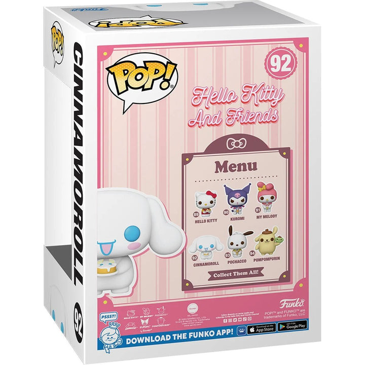 Funko Pop! Hello Kitty and Friends - Cinnamoroll with Dessert 92 - Fundom