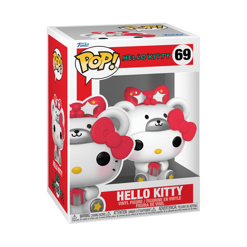 Funko Pop! Hello Kitty In Polar Bear Outfit With Present 69 - Fundom