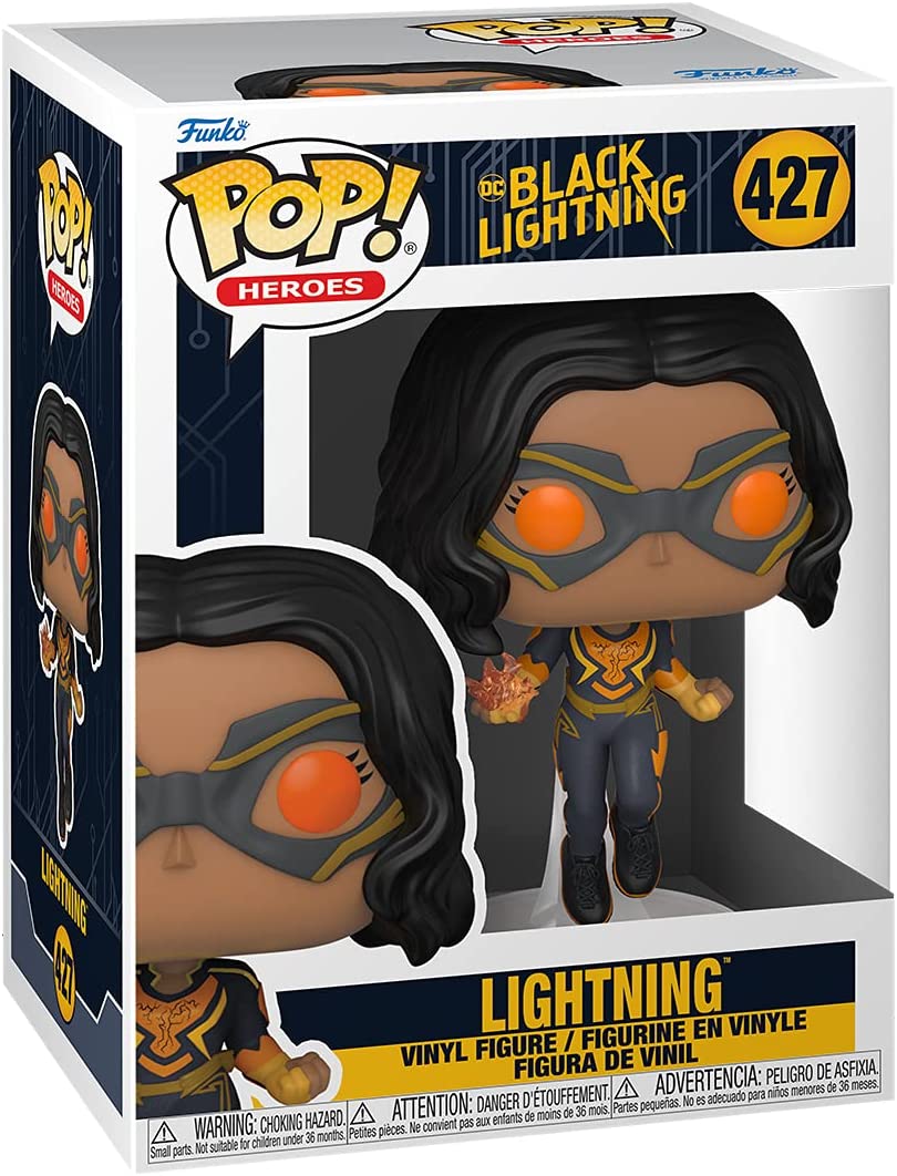 Funko Pop! Heroes: Black Lightning - Lightning Vinyl Figure - Fundom