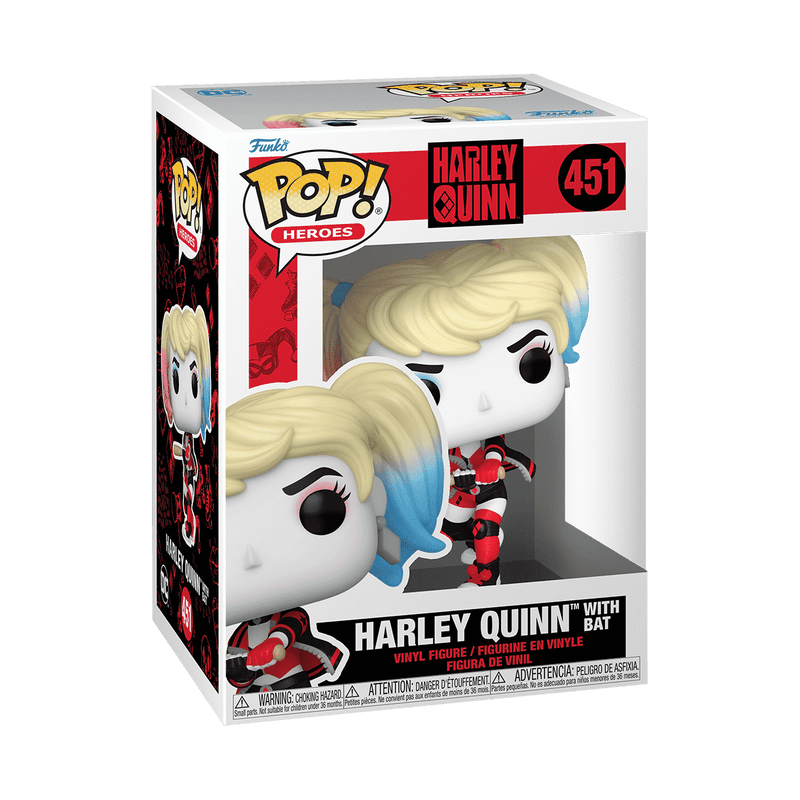 Funko Pop! Heroes: DC - 30th Anniversary Harley Quinn with Bat 451 - Fundom