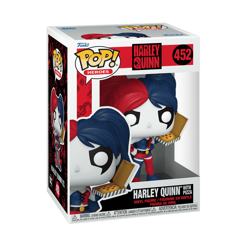 Funko Pop! Heroes: DC - 30th Anniversary Harley Quinn with Pizza 452 - Fundom