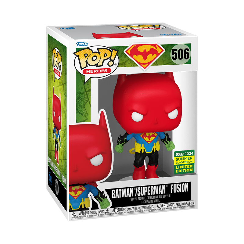 Funko Pop! Heroes: DC Comics - Batman Superman Fusion 506 2024 Summer Convention - Fundom