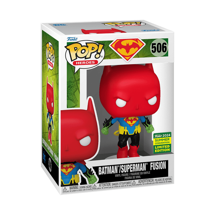 Funko Pop! Heroes: DC Comics - Batman Superman Fusion 506 2024 Summer Convention - Fundom