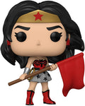 Funko Pop! Heroes: Wonder Woman 80th Anniversary - Red Son Wonder Woman Vinyl Figure - Fundom