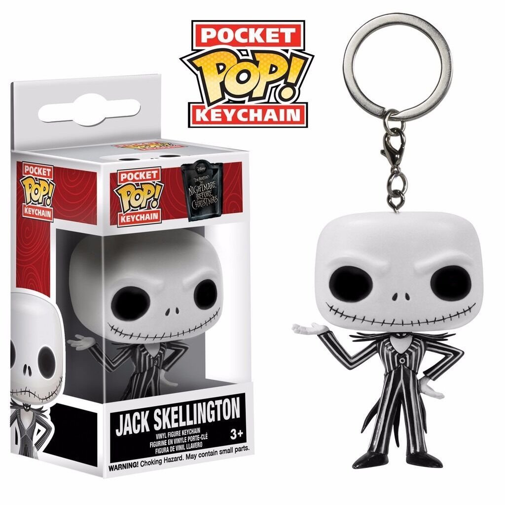 Funko Pop! Jack Skellington Vinyl Figure Pocket Keychain - Fundom
