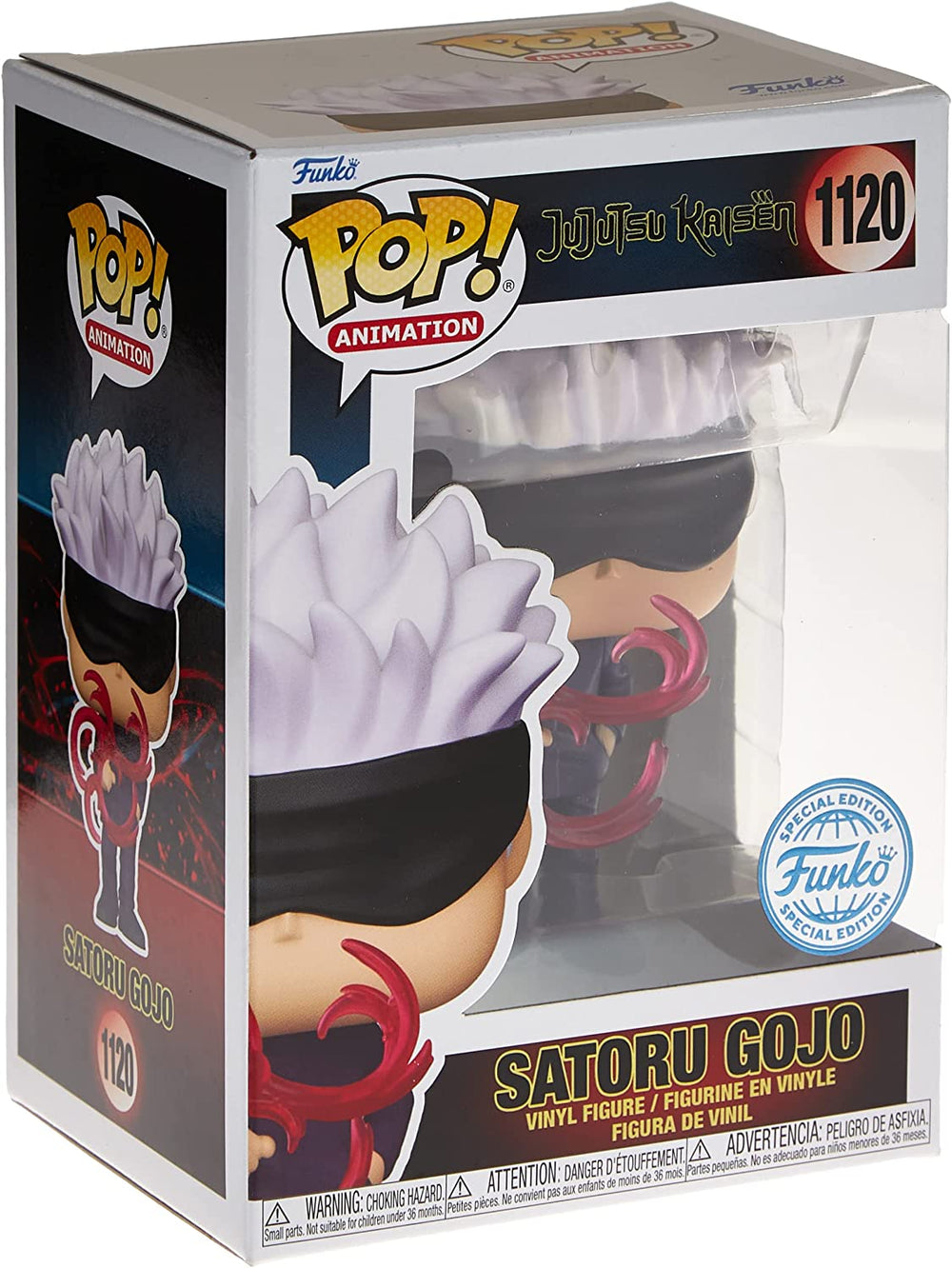 Funko Pop! Jujutsu Kaisen - Satoru Gojo Cursed Technique Reversal Red BoxLunch Exclusive - Fundom