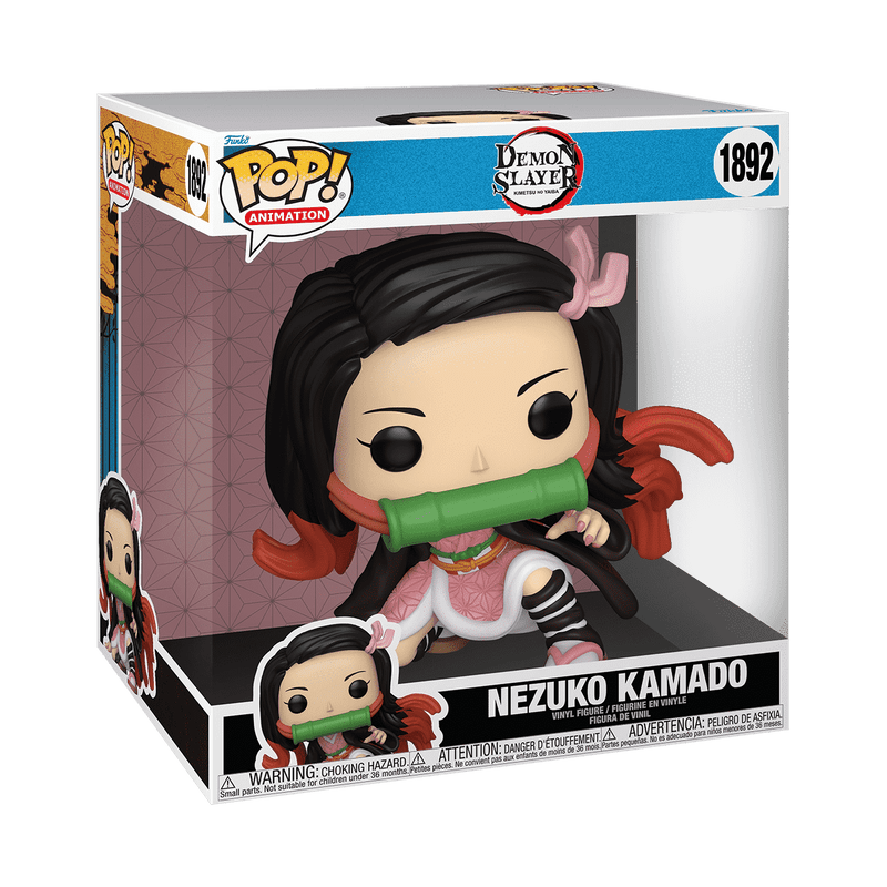 Funko Pop! Jumbo Animation: Demon Slayer: Kimetsu no Yaiba - Nezuko Kamado 1892 - Fundom
