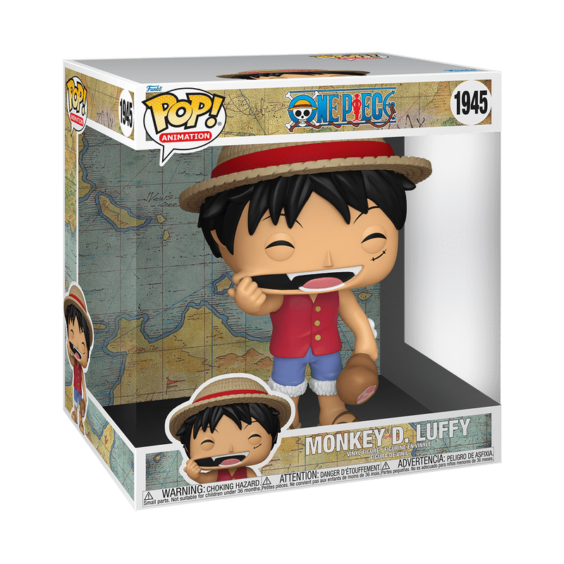 Funko Pop! Jumbo Animation: One Piece - Monkey D. Luffy with Meat 1945 - Fundom