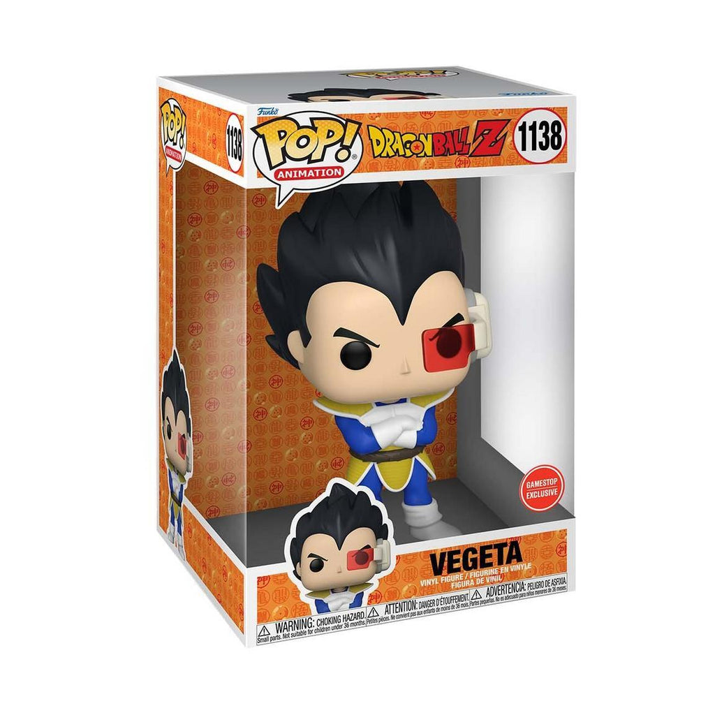 Funko Pop! Jumbo: Dragon Ball Z Vegeta Vinyl Figure GameStop Exclusive - Fundom