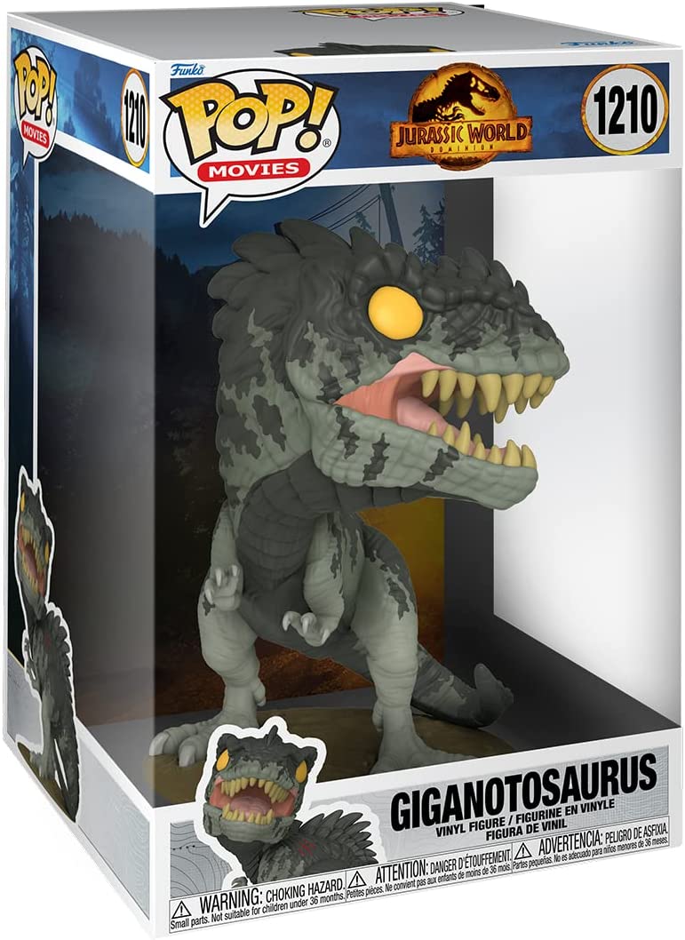 Funko Pop! Jumbo: Jurassic World Dominion - Giganotosaurus Vinyl Figure - Fundom