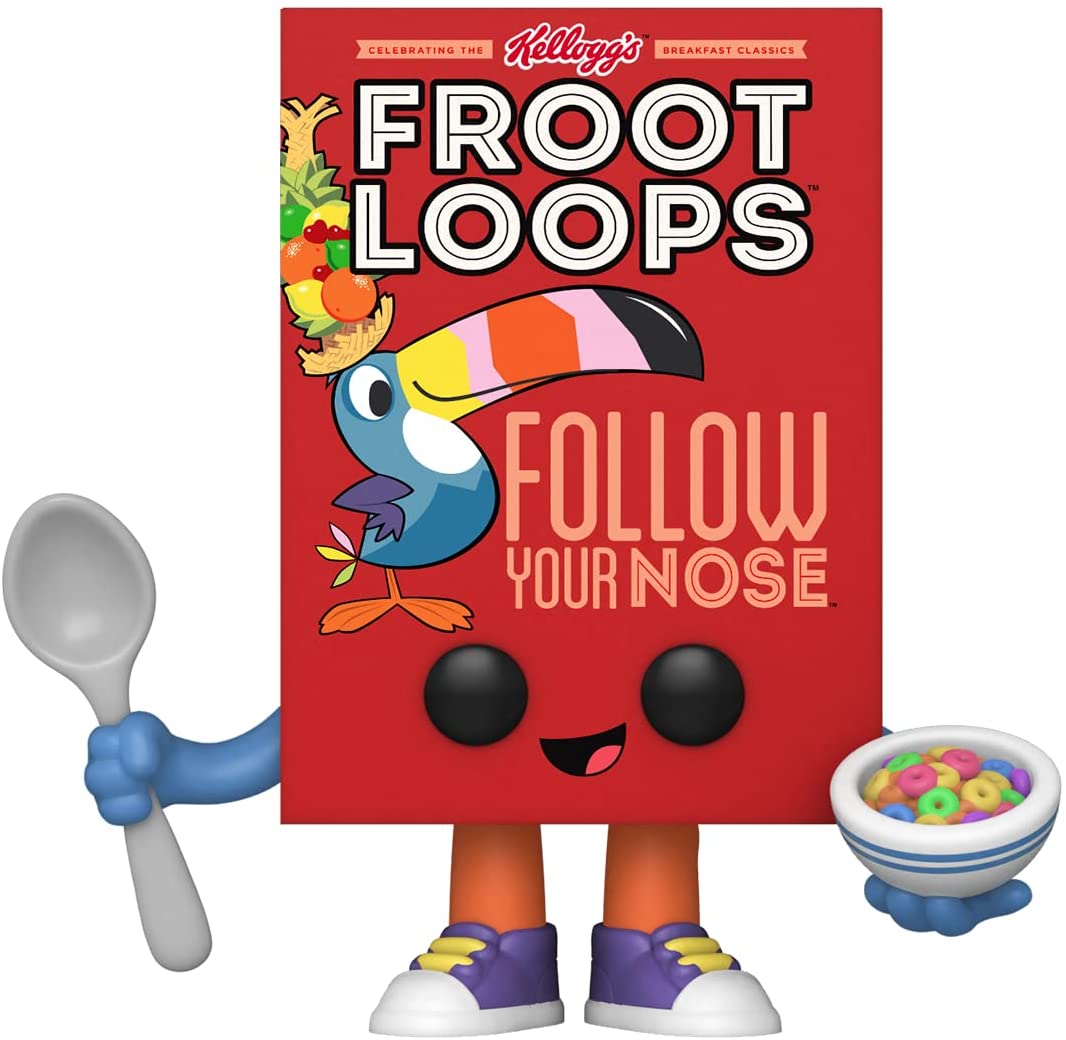 Funko Pop! Kelloggs - Froot Loops Cereal Box Vinyl Figure - Fundom