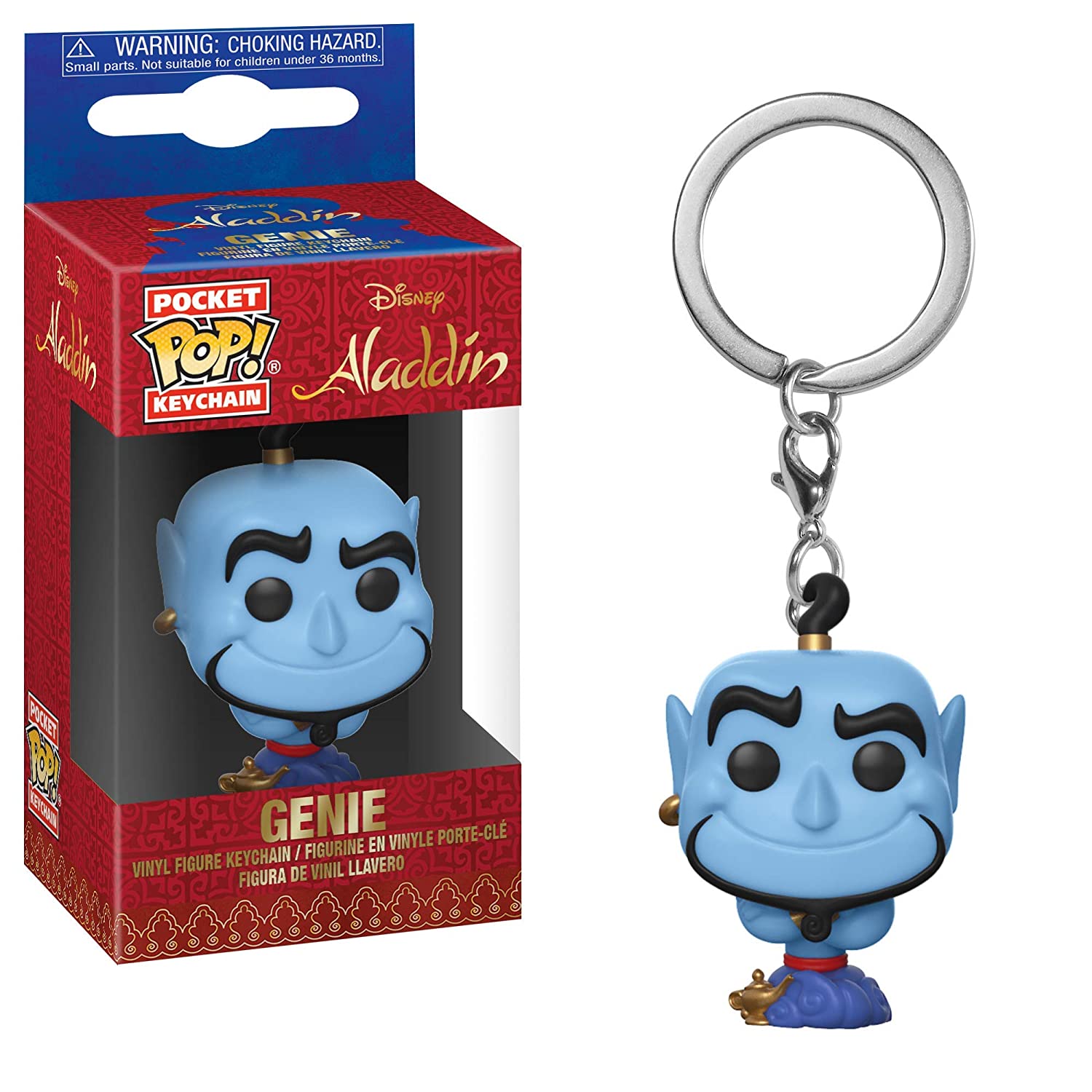 Funko Pop Keychain Aladdin - Genie Vinyl Figure - Fundom