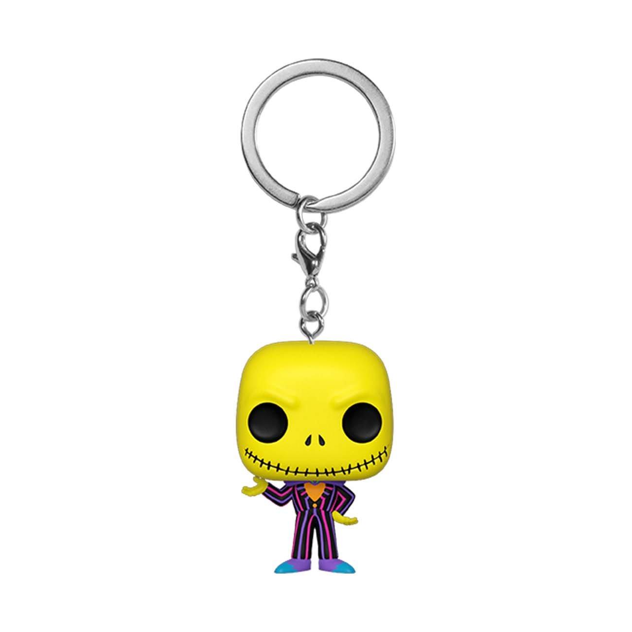 Funko Pop! Keychain Disney: The Nightmare Before Christmas - Jack Skellington Blacklight - Fundom
