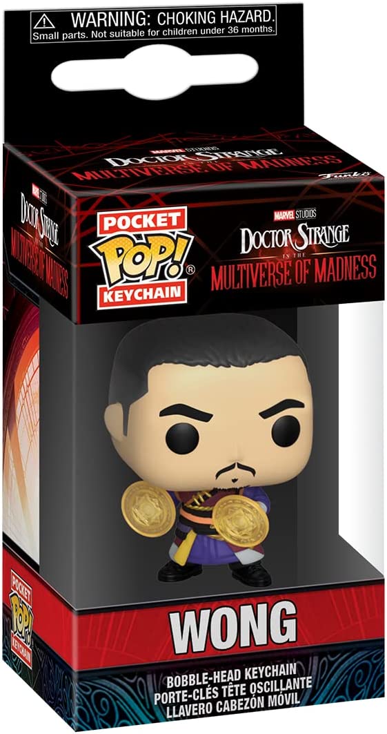 Funko Pop! Keychain: Doctor Strange in the Multiverse of Madness! - Wong - Fundom