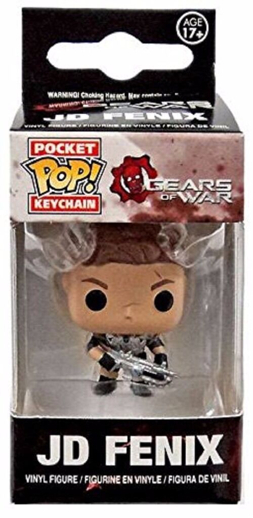 Funko Pop Keychain Gears Of War Jd Fenix Exclusive Figure Pocket Key Pop - Fundom