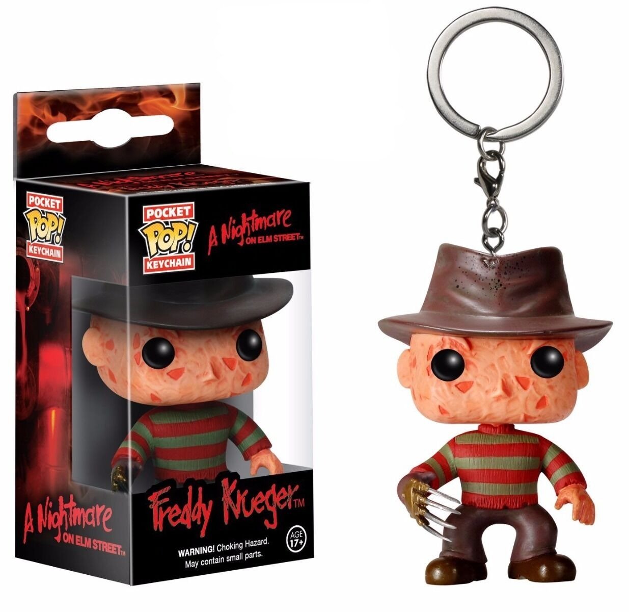 Funko Pop Keychain Horror Freddy Kruger Figure Pocket Key Pop - Fundom