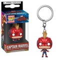 Funko Pop Keychain Marvel Captain Marvel Masked Vinyl Figure - Fundom
