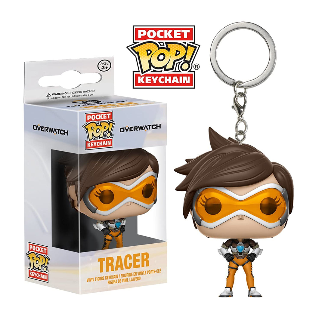 Funko Pop Keychain Overwatch Tracer Action Figure - Fundom