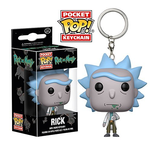 Funko Pop! Keychain Rick And Morty Rick Vinyl Figure Pocket Pop - Fundom