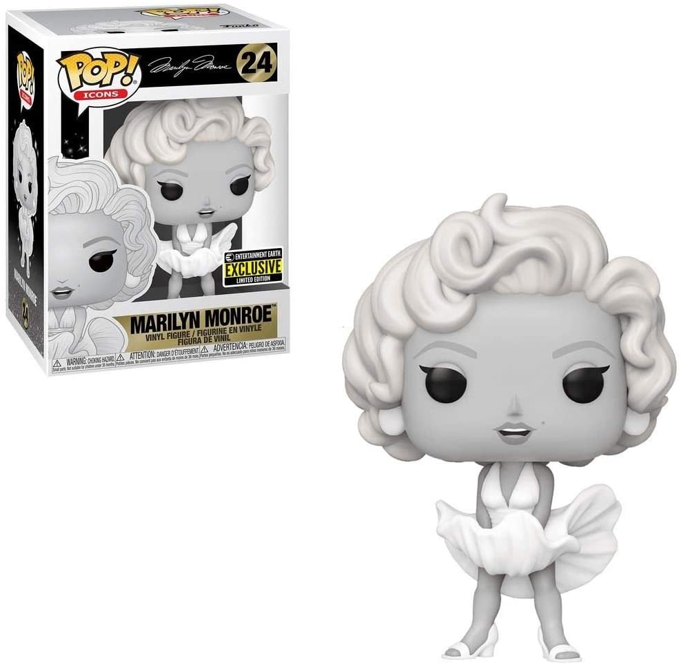Funko Pop! Marilyn Monroe Black and White Exclusive Vinyl Figure - Fundom