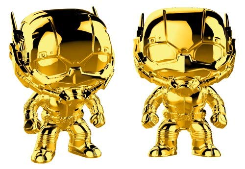 Funko Pop! Marvel 10th Anniversary: Ant - Man Gold Chrome - Fundom