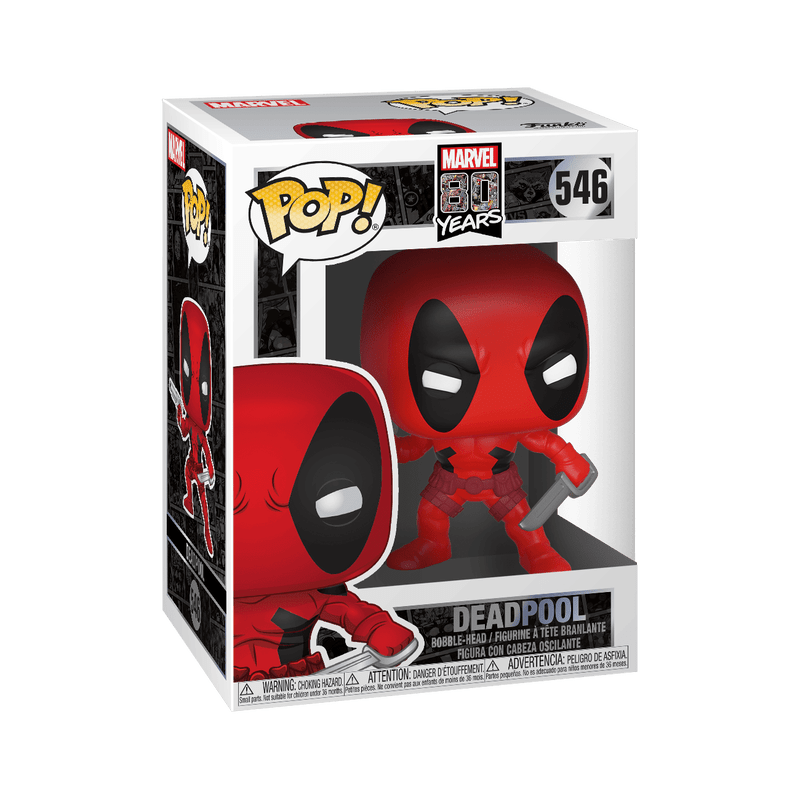 Funko Pop! Marvel 80 Years First Appearance - Deadpool 546 - Fundom