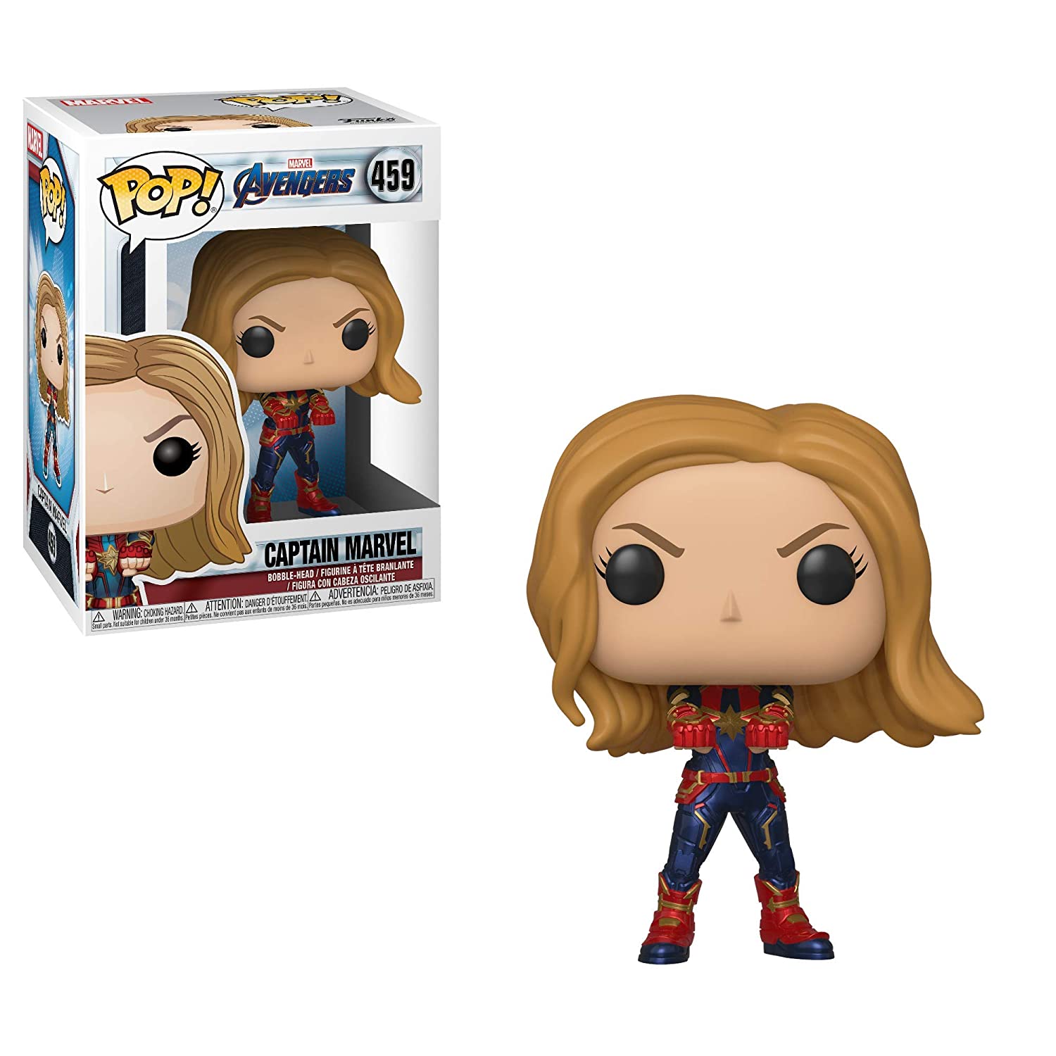 Funko Pop! Marvel: Avengers Endgame - Captain Marvel - Fundom