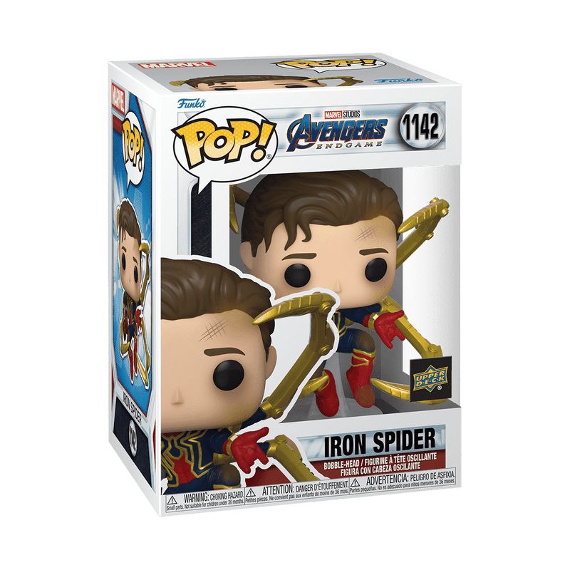 Funko Pop! Marvel: Avengers Endgame - Iron Spider Unmasked with Gauntlet 1142 - Fundom