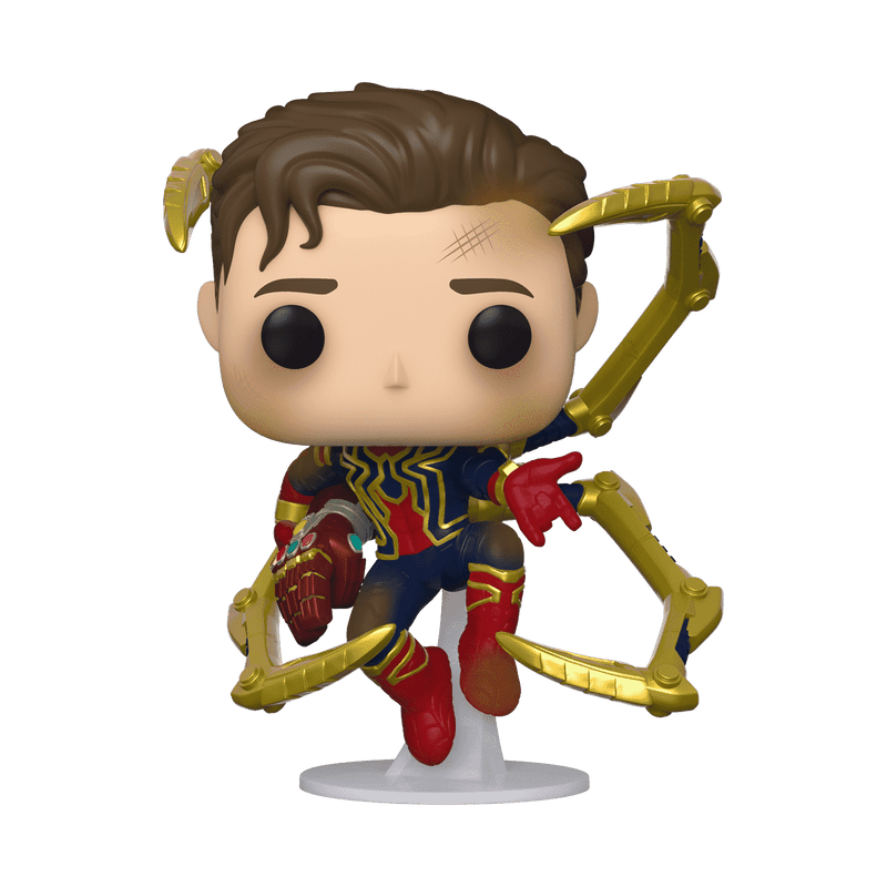 Funko Pop! Marvel: Avengers Endgame - Iron Spider Unmasked with Gauntlet 1142 - Fundom