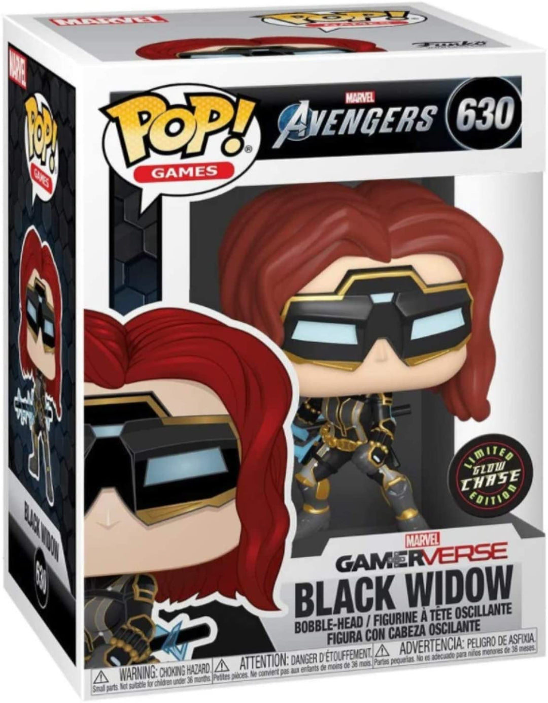 Funko Pop! Marvel: Avengers Game - Black Widow (Stark Tech Suit) Chase Figure - Fundom
