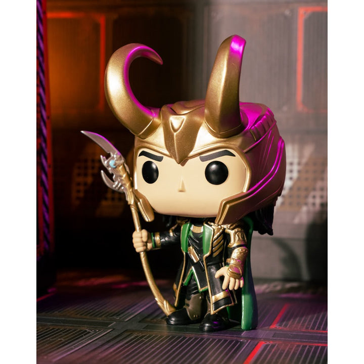 Funko Pop! Marvel: Avengers - Loki with Scepter Entertainment Earth Exclusive - Fundom