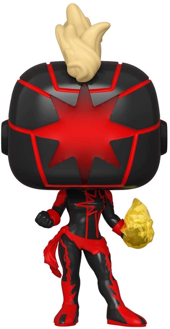Funko Pop! Marvel: Dark Captain Marvel Summer Convention Exclusive Vinyl Figure - Fundom