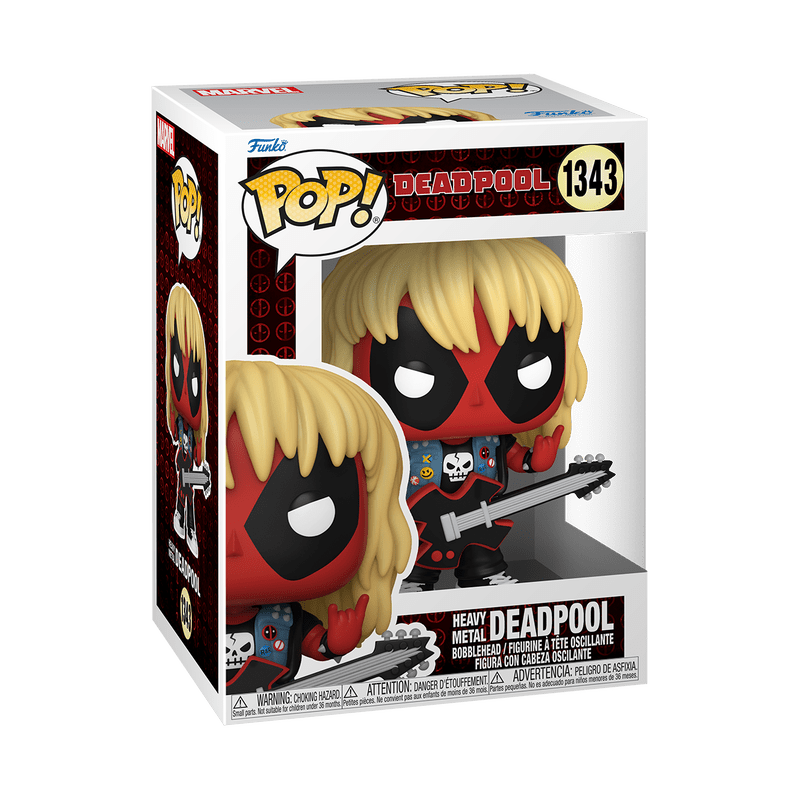 Funko Pop! Marvel: Deadpool - Heavy Metal Deadpool 1343 - Fundom