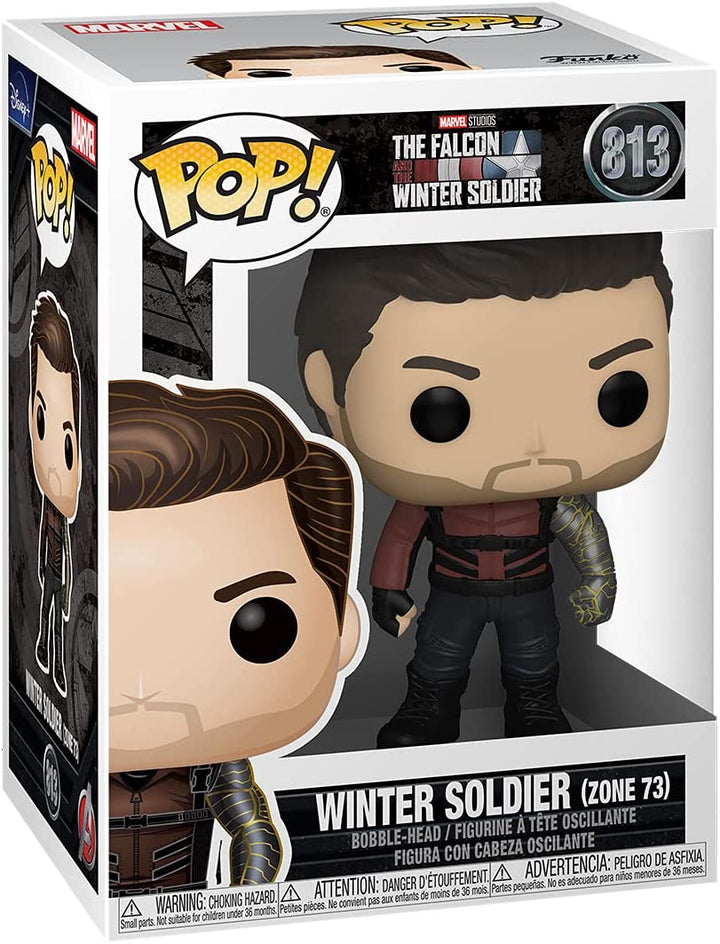 Funko Pop! Marvel: Falcon and The Winter Soldier - Winter Soldier (Zone 73) Vinyl Figure - Fundom