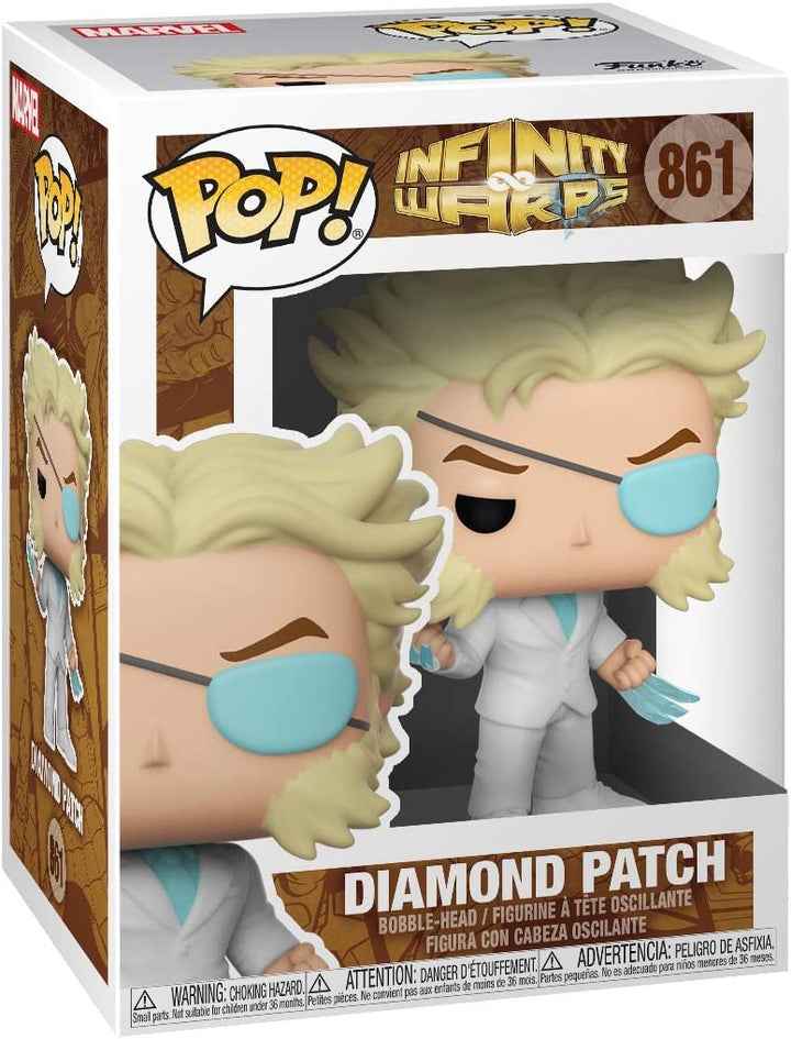 Funko Pop! Marvel Infinity Warps Diamond Patch Vinyl Figure - Fundom