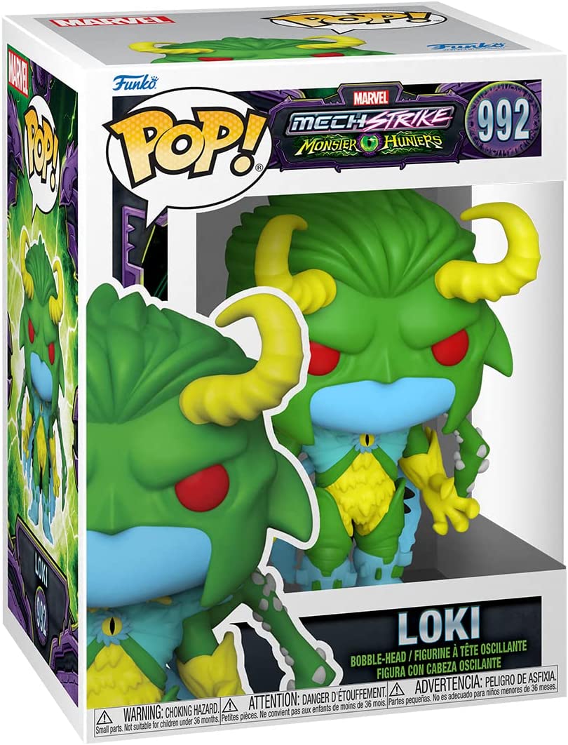 Funko Pop! Marvel: Monster Hunters - Loki Vinyl Bobblehead - Fundom
