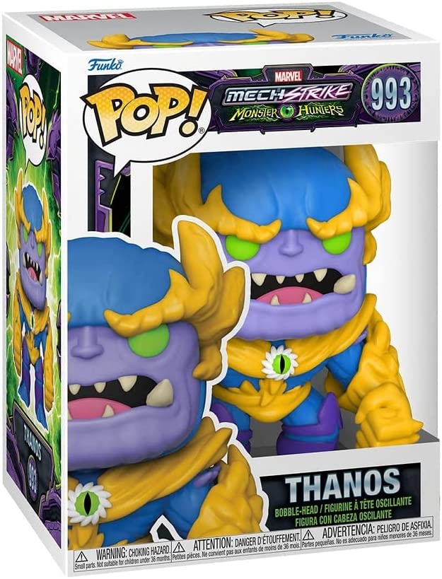 Funko Pop! Marvel: Monster Hunters - Thanos Vinyl Bobblehead - Fundom